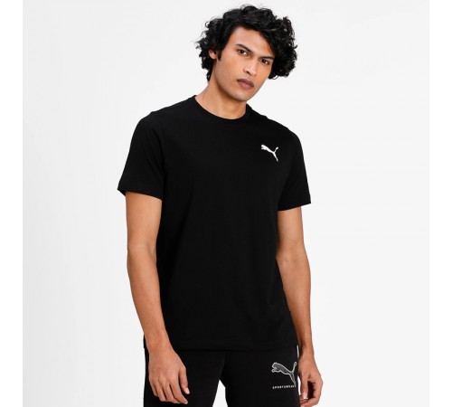 4k Puma 586668-51 Essentials Small Logo Men's - black